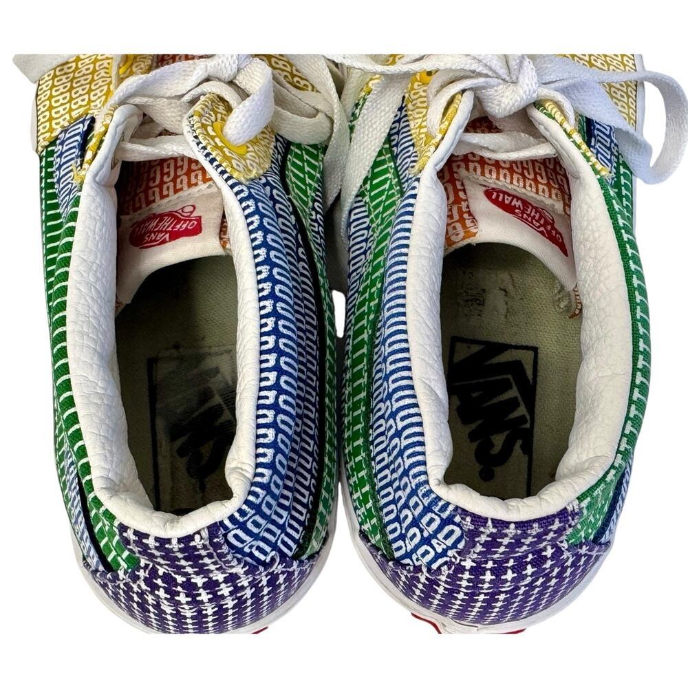 VANS Pride LGBTQ Rainbow Sk8-Mid Tops Sneakers Cushioned Insoles Shoes Sz 7/8.5 - Picture 8 of 11